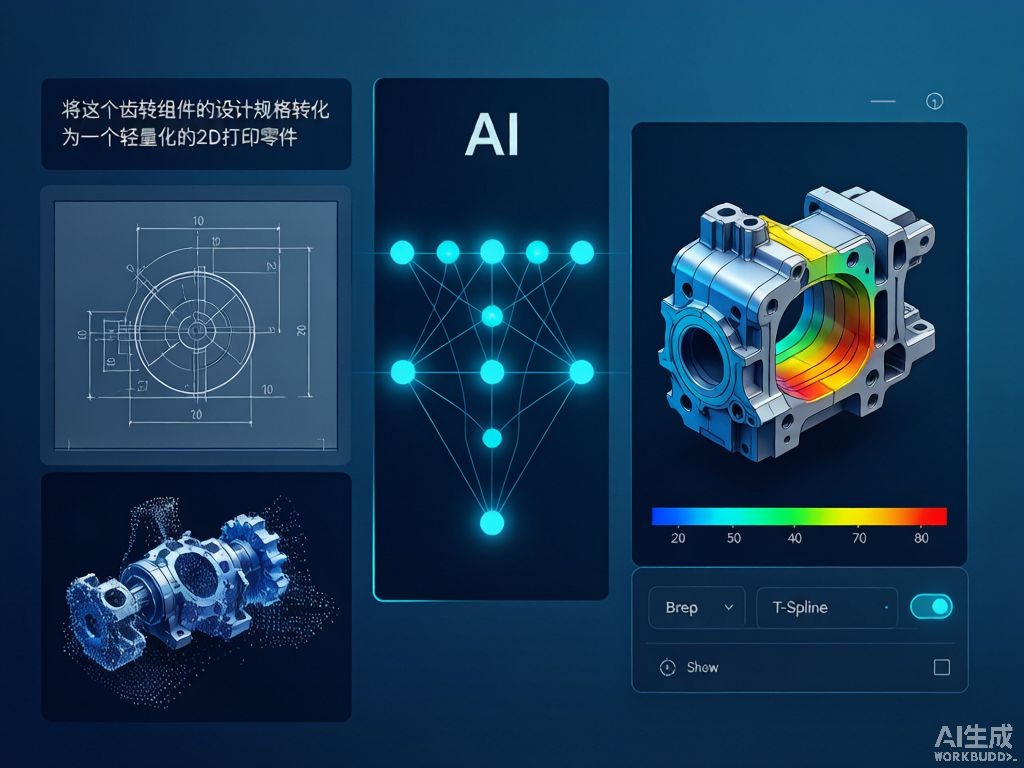 中车工业研究院基于卡伦特AI-CAD 2.0的生成式设计平台