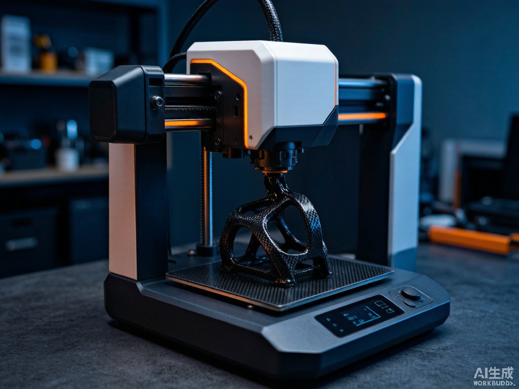 碳索者三号连续纤维3D打印机打印高性能无人机框架