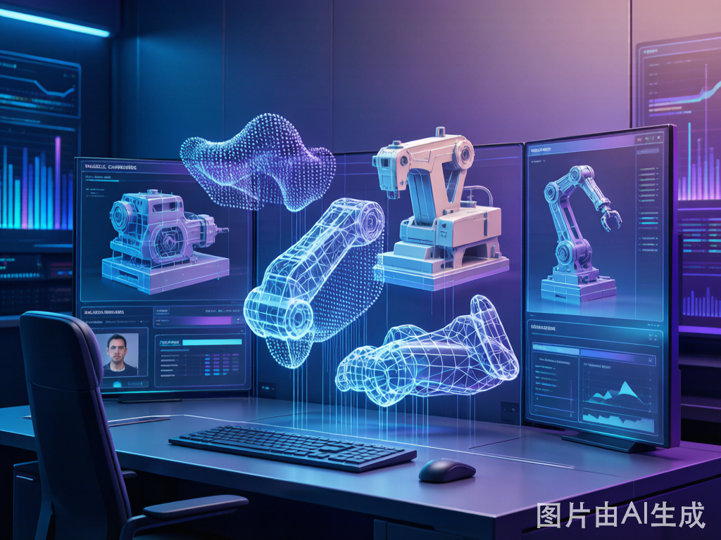 AI驱动3D建模技术与数字孪生
