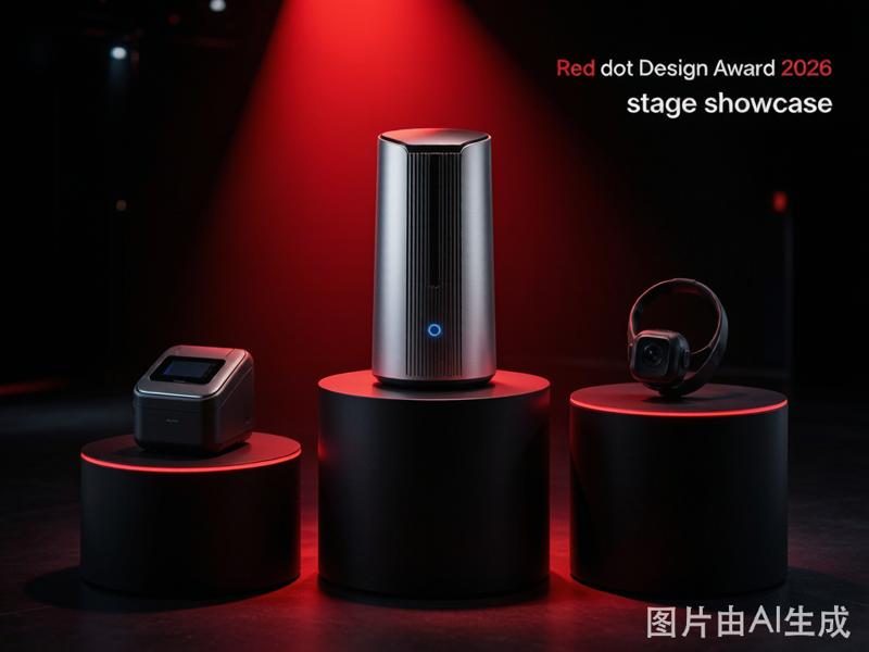 2026红点设计奖中国获奖作品：MOVA LINCO X1 Pro AI路由器、神眸V1生活记录仪、容大F81便携打印机在聚光灯下展示工业设计的硬核原创实力