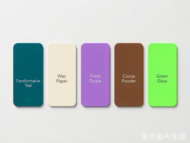 WGSN×Coloro 2026/27关键色彩：变革蓝绿、蜡纸色、新鲜紫、可可粉、绿光——CMF色彩趋势从颜色走向情绪操作系统