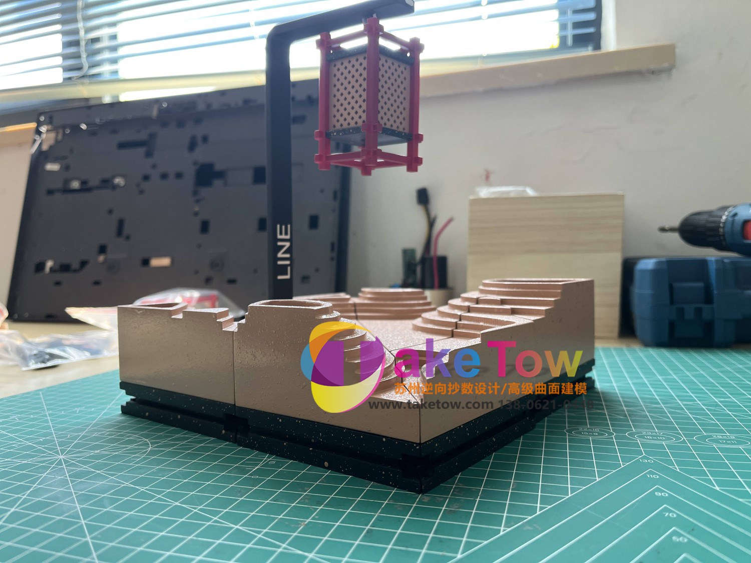 星球战略投影装置模型制作