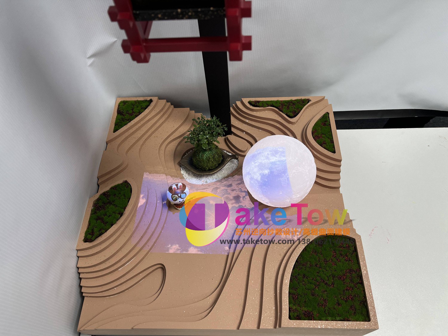 星球战略投影装置模型制作