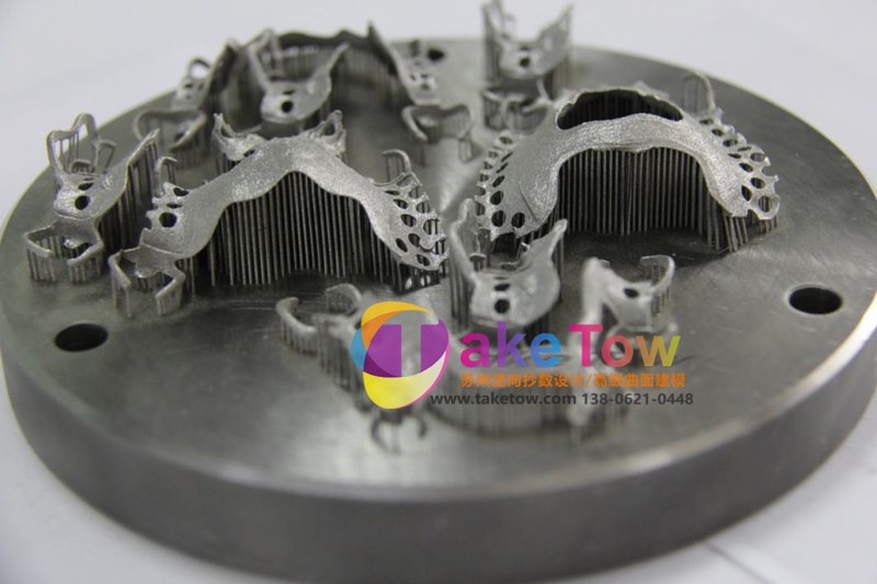金属 3D 打印设备与零部件效果