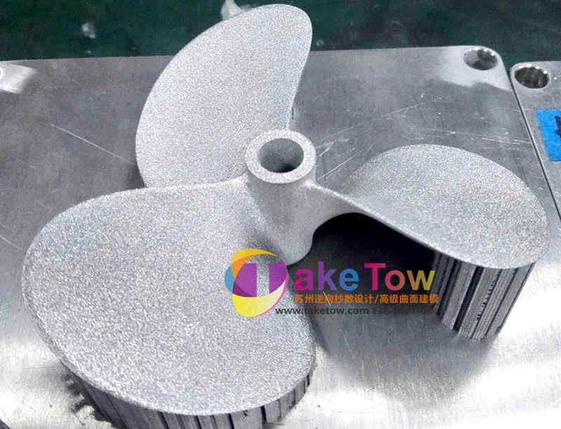 金属 3D 打印设备与零部件效果